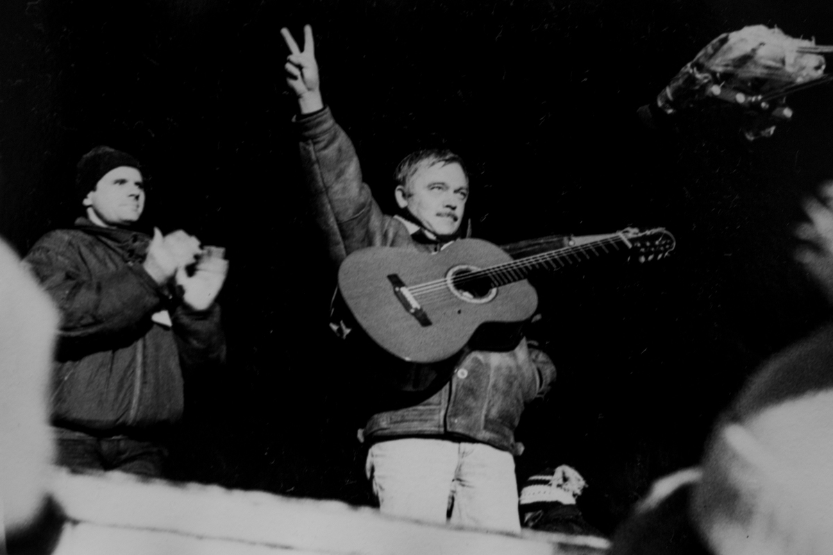 Jana Šebestová, Prvé vystúpenie Karla Kryla v Československu, 9. december 1989. Súkromný majetok